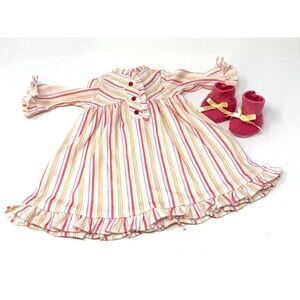 RETIRED American Girl Doll Kit Kittredge Striped Nightie